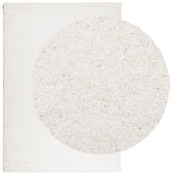 VidaXL Teppich Pamplona Shaggy Hochflor Modern 160x230 cm Creme