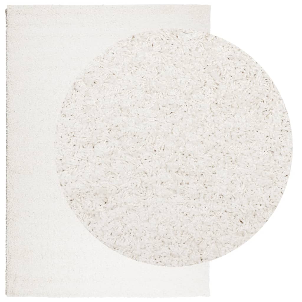 Vidaxl Rug Pamplona Shaggy meget moderne 160x230 cm creme