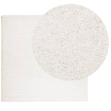 VIDAXL RUAM PAMPLONA SHAGGY Crema 200x200 altamente moderna