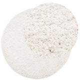 Vidaxx Teppich Pamplona Shaggy Hochflor modern ø 120 cm cremefarben