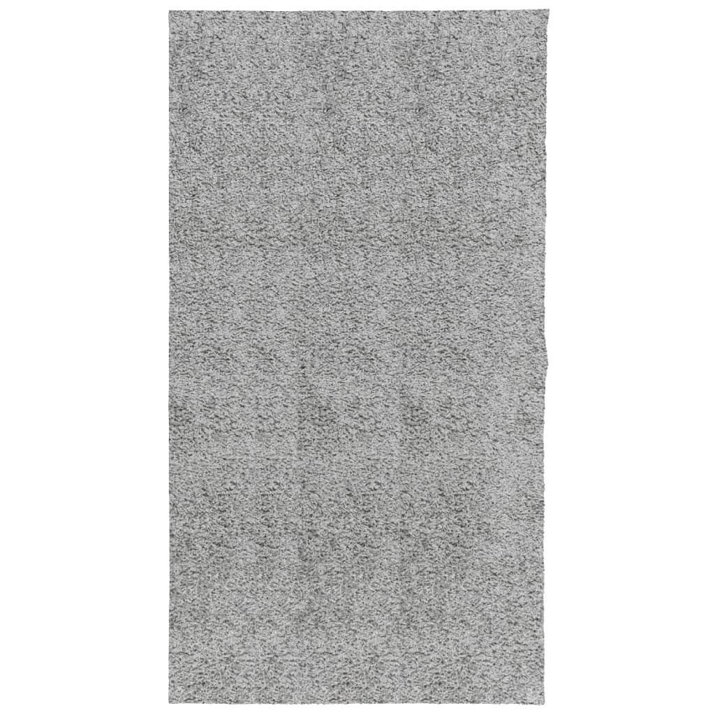 VidaXL Teppich Pamplona Shaggy Hochflor Modern 80x150 cm Grau