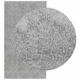VidaXL Teppich Pamplona Shaggy Hochflor Modern 80x150 cm Grau