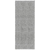 VidaXL Teppich Pamplona Shaggy Hochflor Modern 80x200 cm Grau