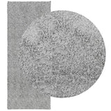 VidaXL Teppich Pamplona Shaggy Hochflor Modern 80x200 cm Grau