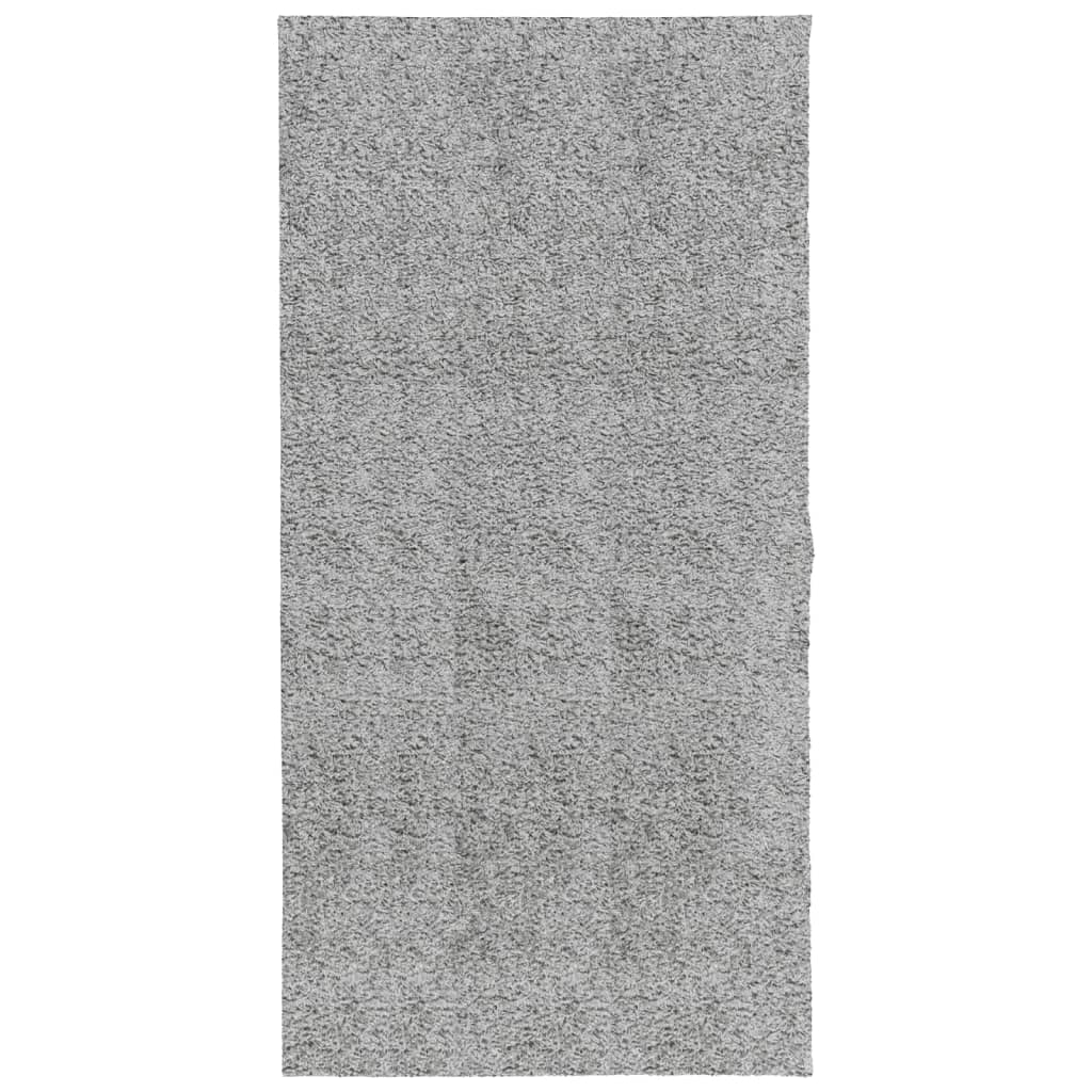 VidaXL Teppich Pamplona Shaggy Hochflor Modern 100x200 cm Grau