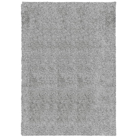 VidaXL Teppich Pamplona Shaggy Hochflor Modern 120x170 cm Grau