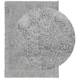 VidaXL Teppich Pamplona Shaggy Hochflor Modern 120x170 cm Grau