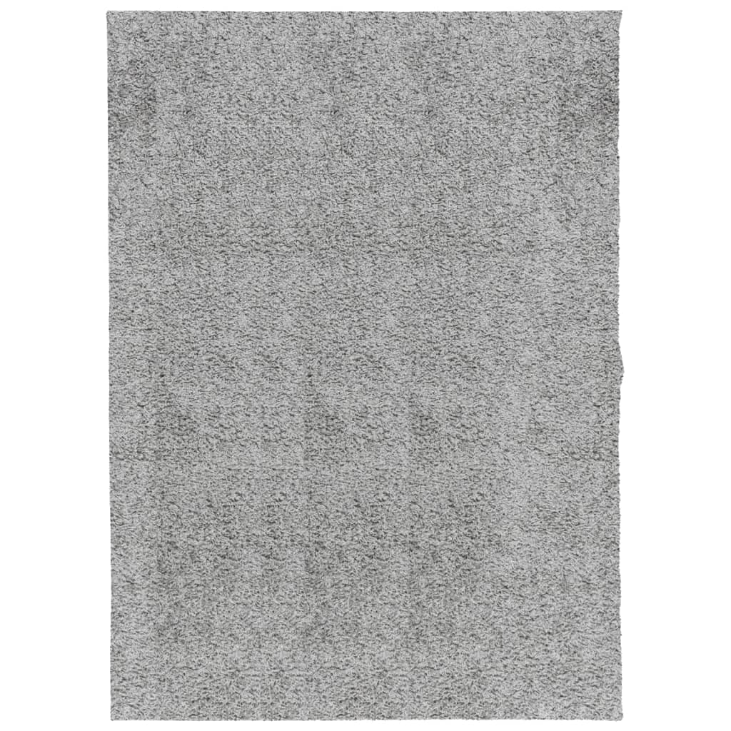 Vidaxl Teppich Pamplona Shaggy hochmoderne 140x200 cm Grau