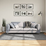 VidaXL Teppich Pamplona Shaggy Hochflor Modern 140x200 cm Grau