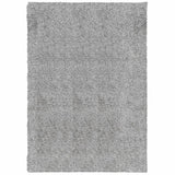 Vidaxl vloerkleed pamplona shaggy hoogpolig modern 160x230 cm grijs