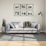VidaXL Teppich Pamplona Shaggy Hochflor Modern 160x230 cm Grau