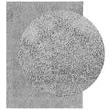 VidaXL Teppich Pamplona Shaggy Hochflor Modern 240x340 cm Grau