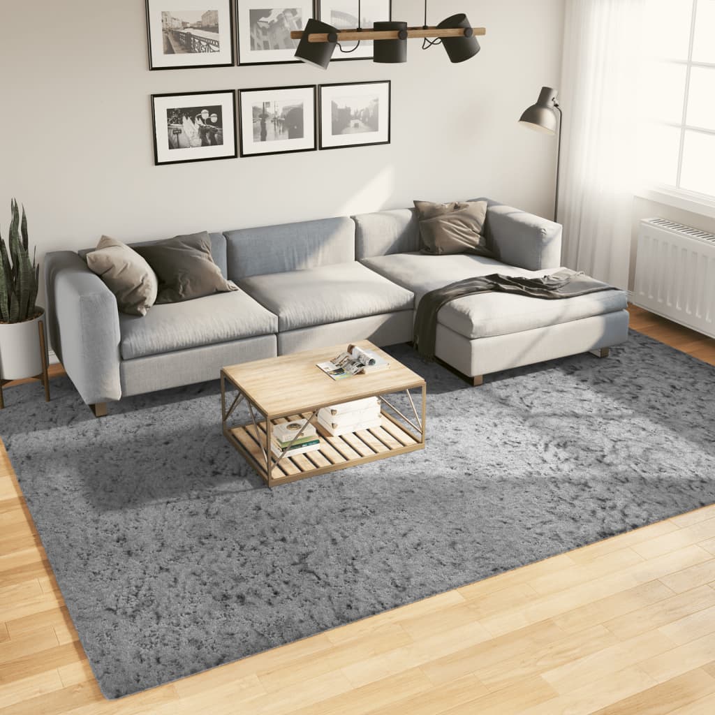 Vidaxl rug Pamplona Shaggy Highly Modern 240x340 cm Gray