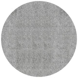 VidaXL Teppich Pamplona Shaggy Hochflor Modern ø 120 cm Grau