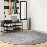 VIDAXL RUAM PAMPLONA SHAGGY ALTAMENTE MODERNO MODERNO Ø 200 cm grigio