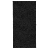 VIDAXL RUP PAMPLONA SHAGGY ALTAMENTE POLE MODERNA MODERNA 100X200 CM NERO