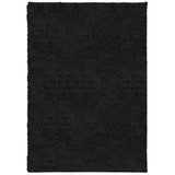 VidaXL Teppich Pamplona Shaggy Hochflor Modern 160x230 cm Schwarz