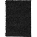 Vidaxl tapis Pampelona Shaggy hautement moderne 200x280 cm noir