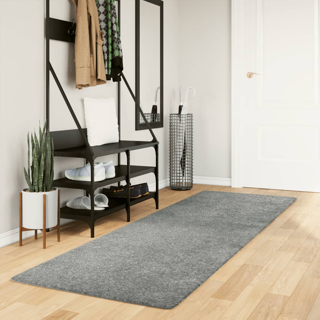 Vidaxl Rug Pamplona Shaggy zelo moderna 80x250 cm zelena