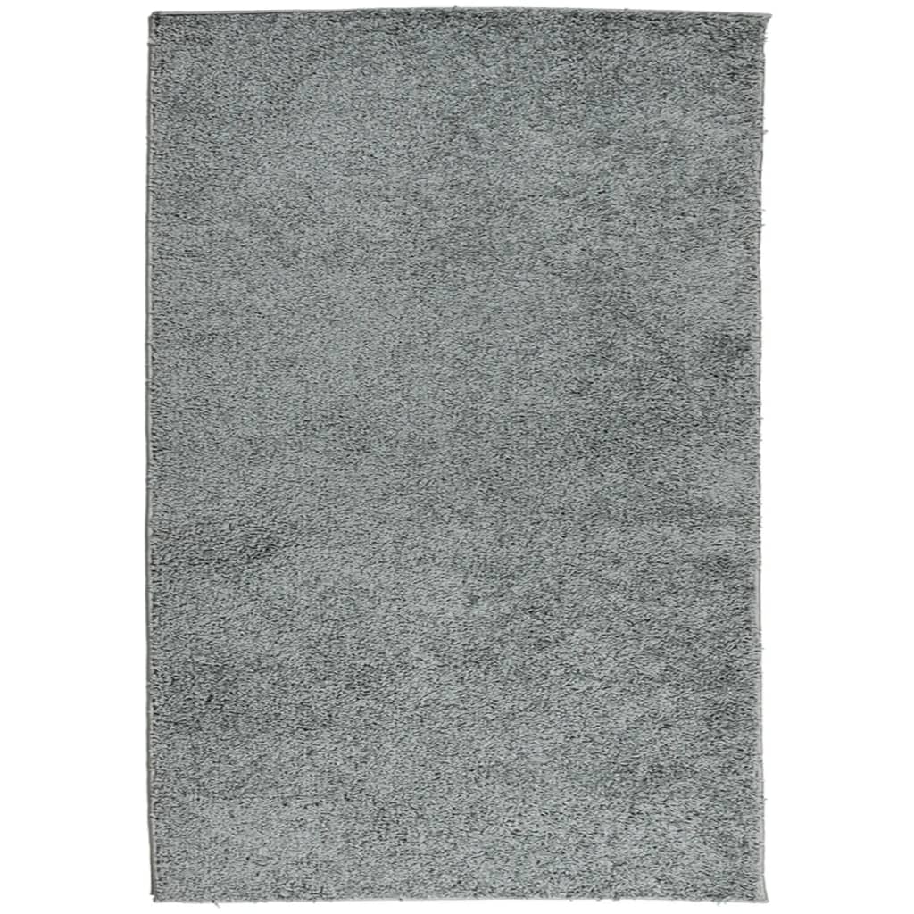 Vidaxl Rug Pamplona Shampgy héich modern 120x170 cm gréng