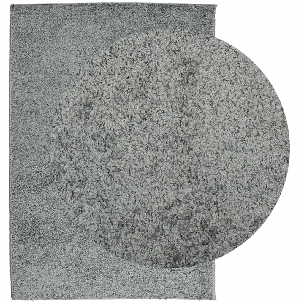 VidaXL Teppich Pamplona Shaggy Hochflor Modern 120x170 cm Grün