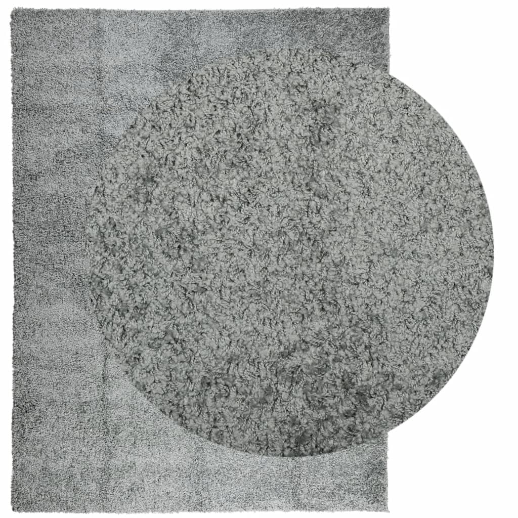 Vidaxl Rug Pamplona Shaggy Sterkt moderne 300x400 cm grønn