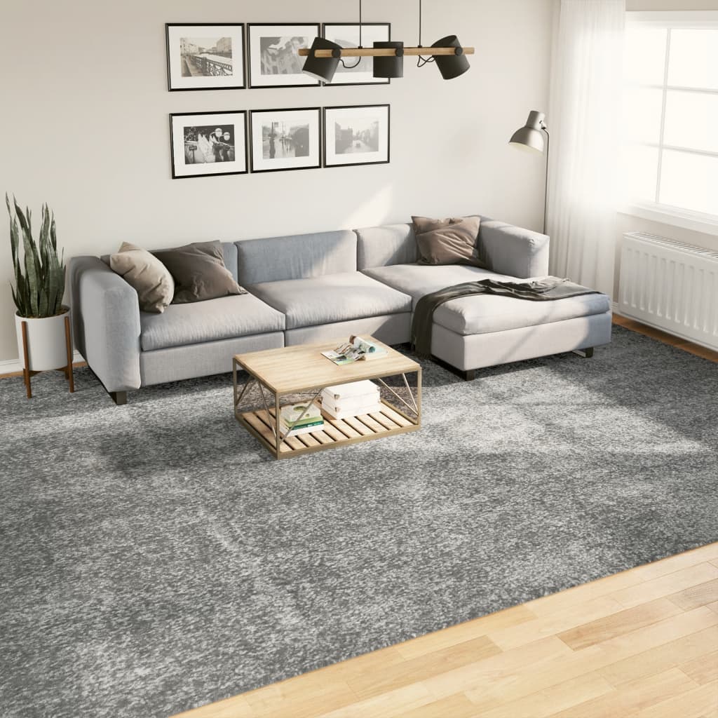 VidaXL Teppich Pamplona Shaggy Hochflor Modern 300x400 cm Grün