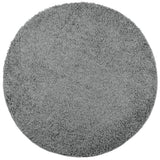 VidaXL Teppich Pamplona Shaggy Hochflor Modern ø 80 cm Grün