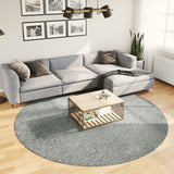 Vidaxx Teppich Pamplona Shaggy Hochflor Modern ø 240 cm Grün