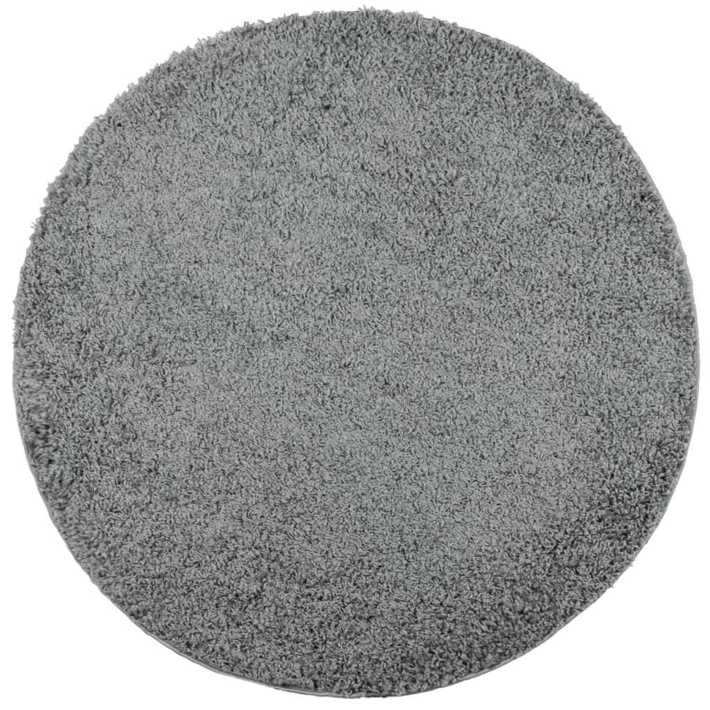 VidaXL Teppich Pamplona Shaggy Hochflor Modern ø 280 cm Grün