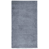 Vidaxl tapis Pampelune Shaggy hautement moderne 60x110 cm bleu