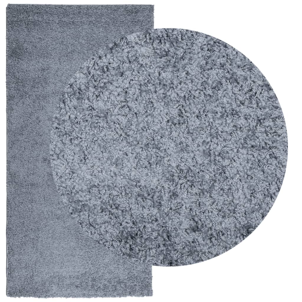 VidaXL Teppich Pamplona Shaggy Hochflor Modern 100x200 cm Blau