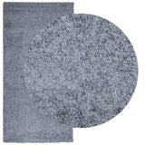 VidaXL Teppich Pamplona Shaggy Hochflor Modern 100x200 cm Blau