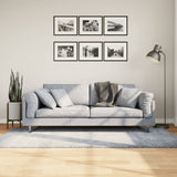 VidaXL Teppich Pamplona Shaggy Hochflor Modern 100x200 cm Blau