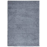 VidaXL Teppich Pamplona Shaggy Hochflor Modern 140x200 cm Blau