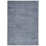 Vidaxl vloerkleed pamplona shaggy hoogpolig modern 140x200 cm blauw