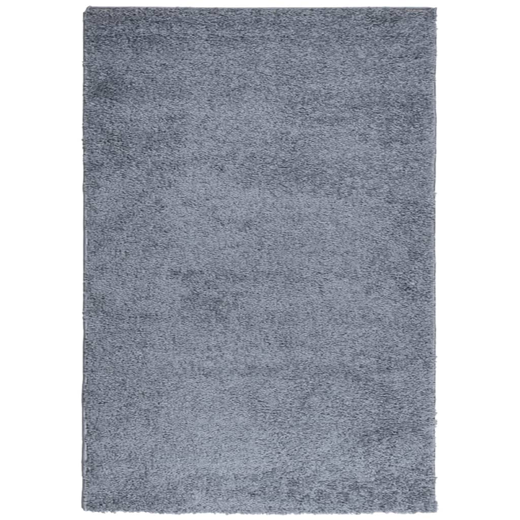 Vidaxl Rug Pamplona Shamgy héich modern 160x230 cm blo