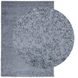 VidaXL Teppich Pamplona Shaggy Hochflor Modern 160x230 cm Blau