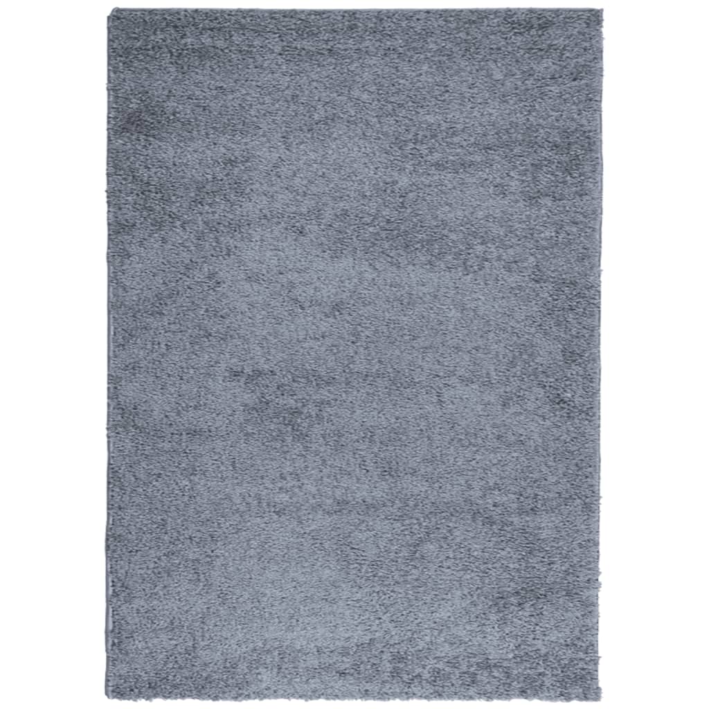 Vidaxl Teppich Pamplona Shaggy hochmoderne 200x280 cm blau