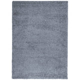 VidaXL Teppich Pamplona Shaggy Hochflor Modern 240x340 cm Blau