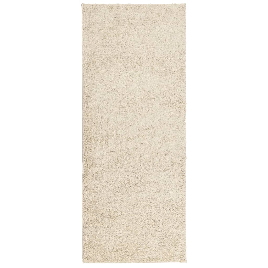 Vidaxx Teppich Pamplona Shaggy Hochflor modern 80x200 cm Goldfarbe