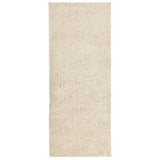 Vidaxx Teppich Pamplona Shaggy Hochflor modern 80x200 cm Goldfarbe