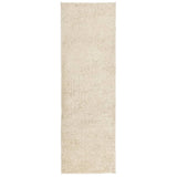 Vidaxx Teppich Pamplona Shaggy Hochflor modern 80x250 cm Goldfarbe