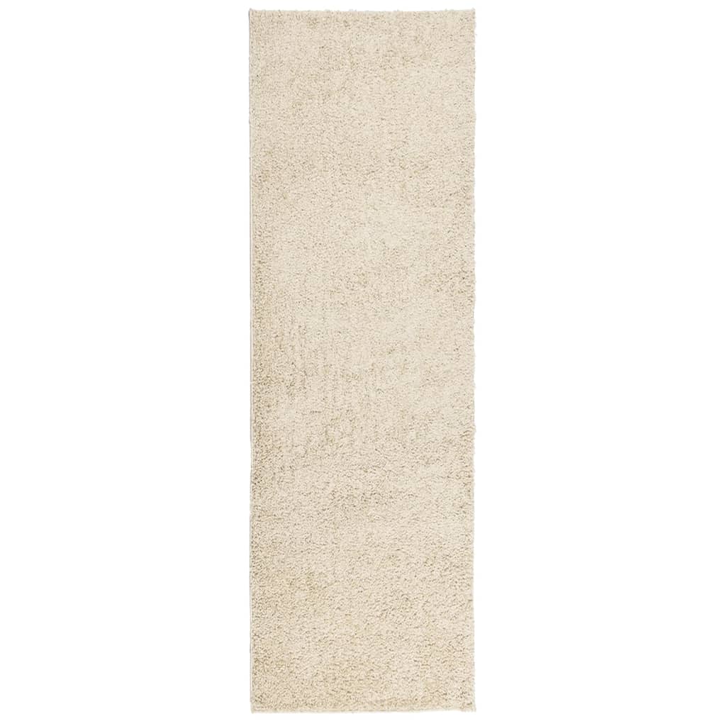 Vidaxl tapis Pampelona Shaggy High-Modern 80x250 cm Couleur d'or