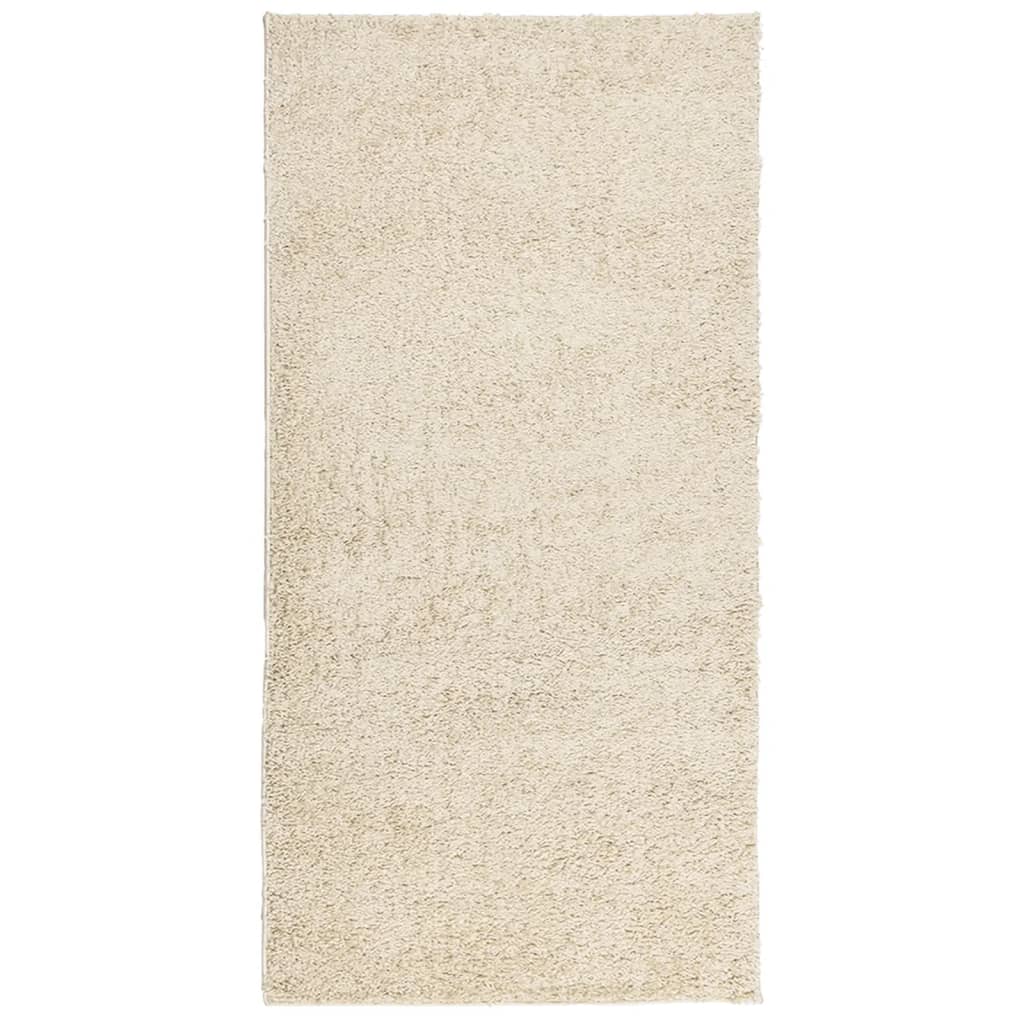 VidaXL Teppich Pamplona Shaggy Hochflor Modern 100x200 cm Gold