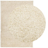 Vidaxx Teppich Pamplona Shaggy Hochflor Modern 140x200 cm Gold