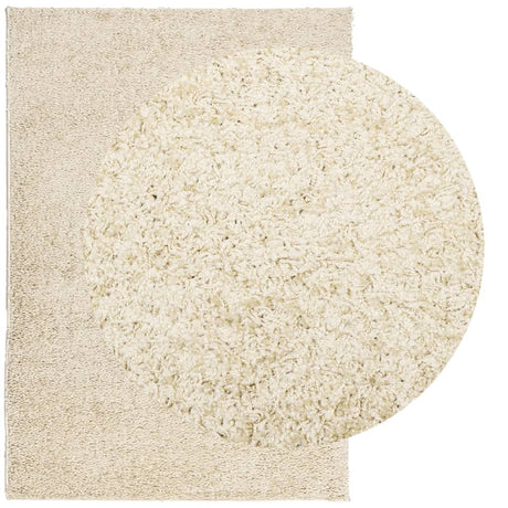 Vidaxx Teppich Pamplona Shaggy Hochflor Modern 140x200 cm Gold