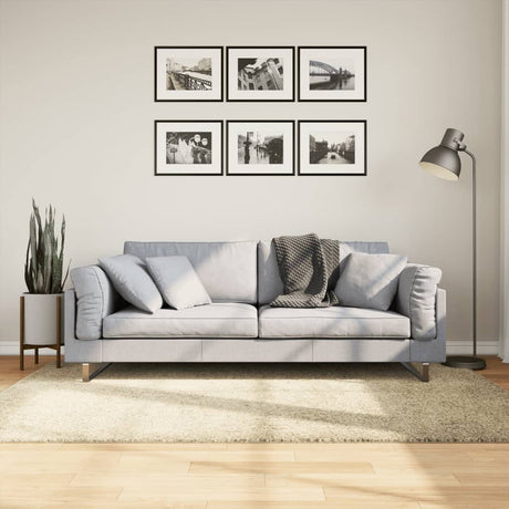 Vidaxx Teppich Pamplona Shaggy Hochflor Modern 140x200 cm Gold