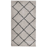 Vidaxl Rug Shaggy High -Pile Modern 60x110 cm béžové a antracita