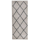 Vidaxl rug Pamplona Shaggy Highly Pole 80x200 cm Beige Anthracite